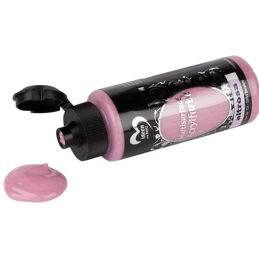 Acrylfarbe "Multisurface", altrosa, 120ml