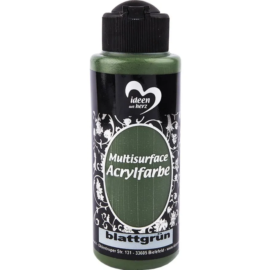 Acrylfarbe "Multisurface", blattgrün, 120ml