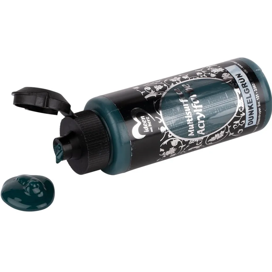 Acrylfarbe "Multisurface", dunkelgrün, 120ml