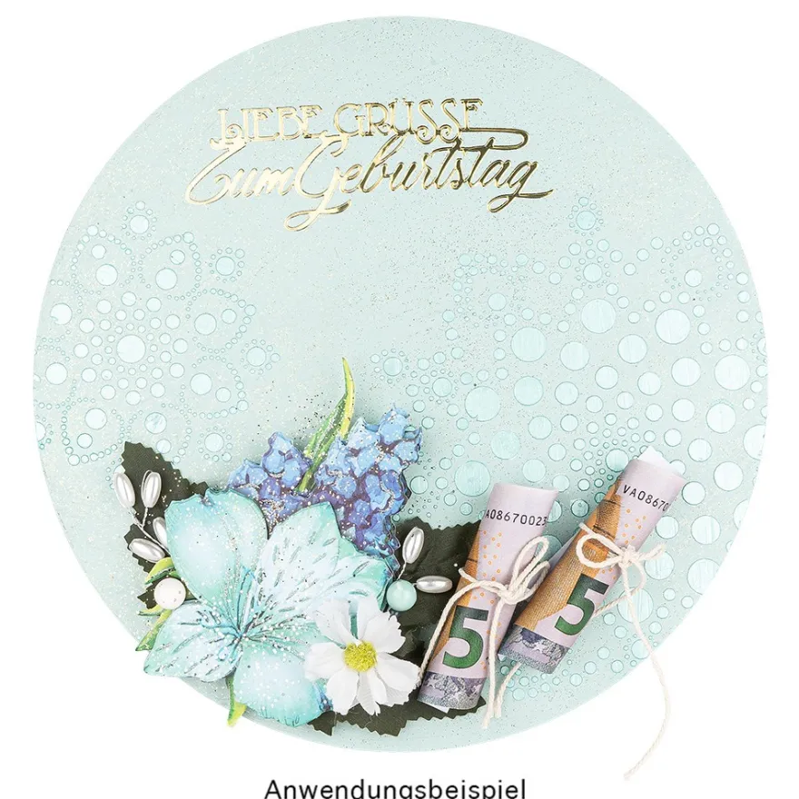 Acrylfarbe "Multisurface", Edelglitzer Gold, patinagrün, 180ml