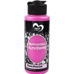 Acrylfarbe "Multisurface", fuchsia, 120ml