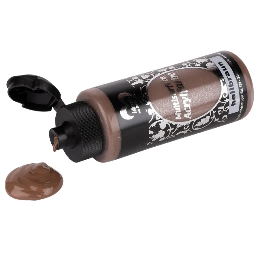 Acrylfarbe "Multisurface", hellbraun, 120ml