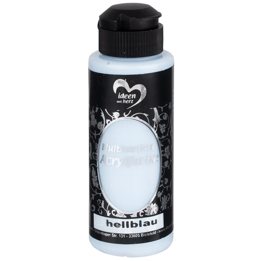 Acrylfarbe "Multisurface", hellblau, 120ml
