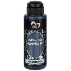 Acrylfarbe "Multisurface", nachtblau, 120ml
