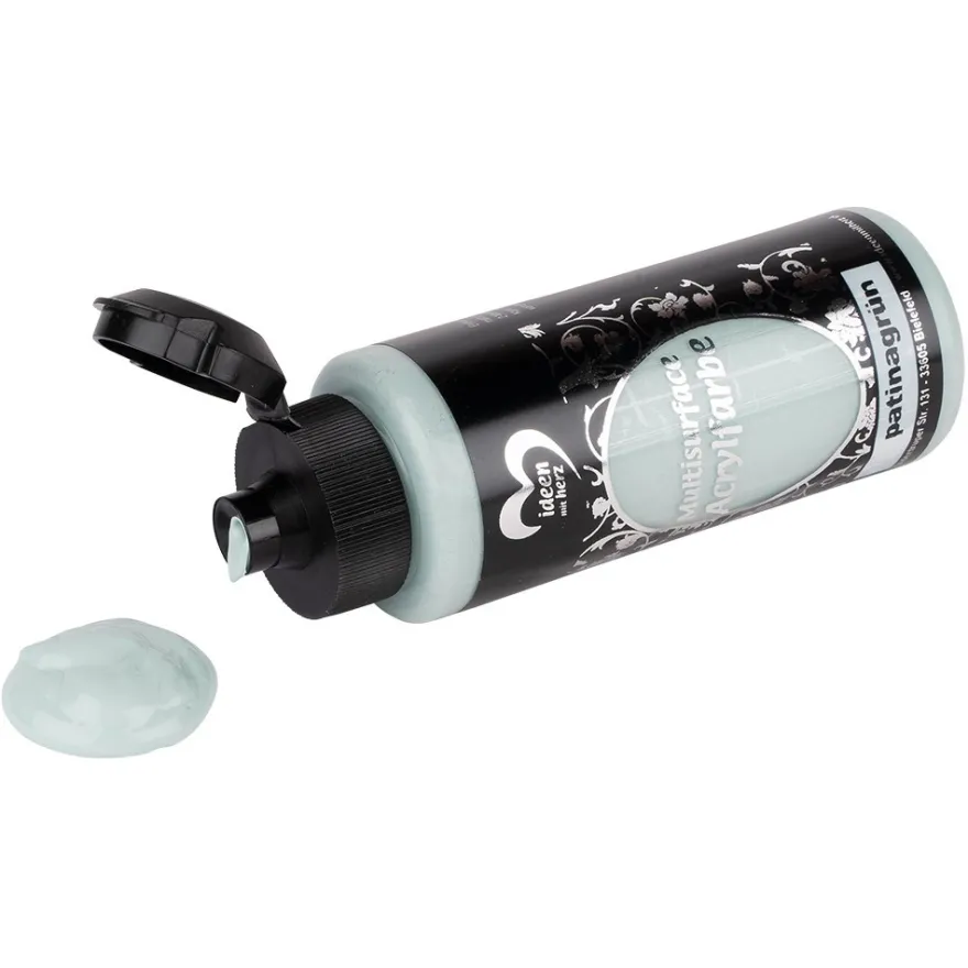 Acrylfarbe "Multisurface", patinagrün, 120ml