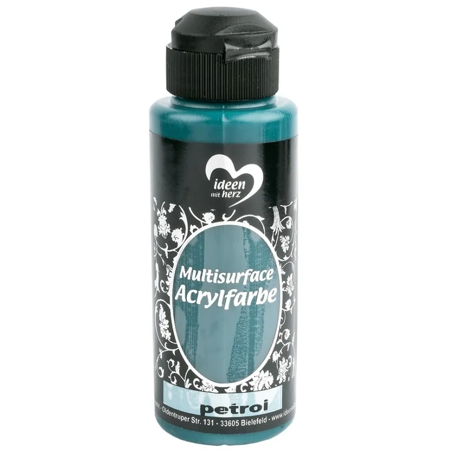 Acrylfarbe "Multisurface", petrol, 120ml