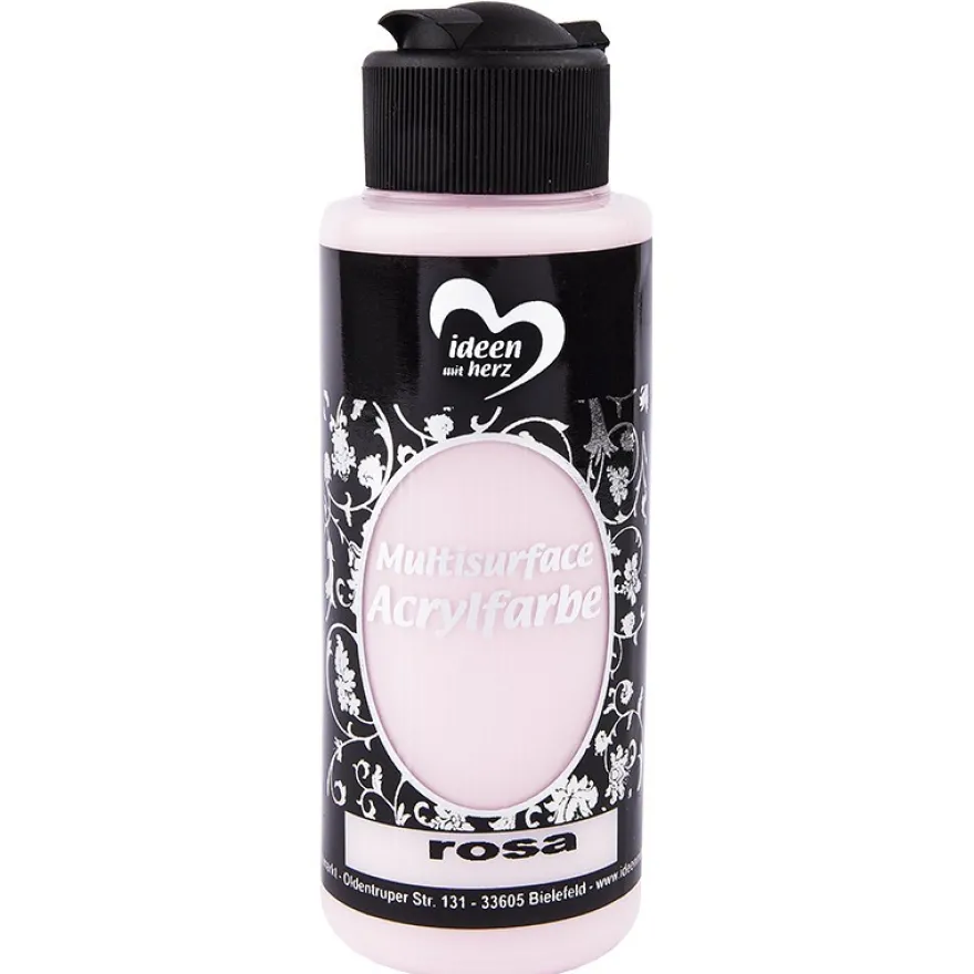 Acrylfarbe "Multisurface", rosa, 120ml
