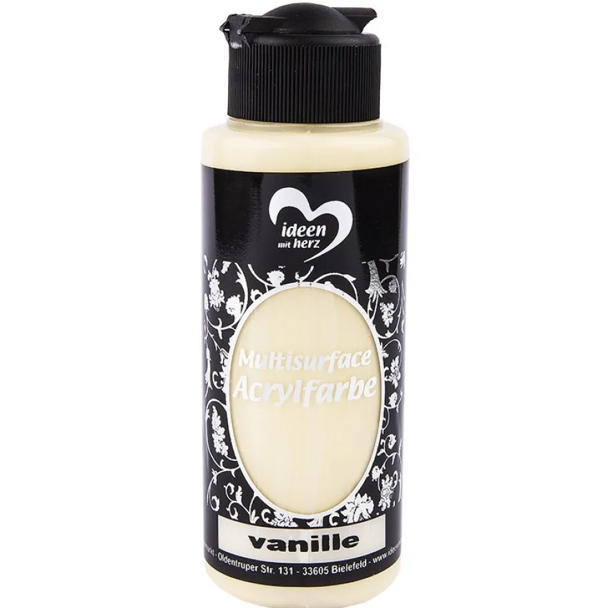 Acrylfarbe "Multisurface", vanille, 120ml