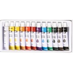 Acrylfarben, 12 Tuben à 12ml