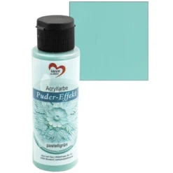 Acrylfarbe, Puder-Effekt, pastellgrün, 70ml