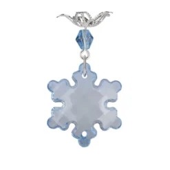 Acrylglas-Anhänger mit Perlenkappe, Design 4, 4cm x 2,7cm, 11 verschiedene Farben, 20 Stück