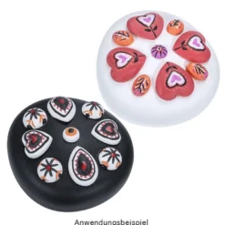 Acryl-Marker, 10 verschiedene Farben, Strichstärke 1mm, 12 Stück