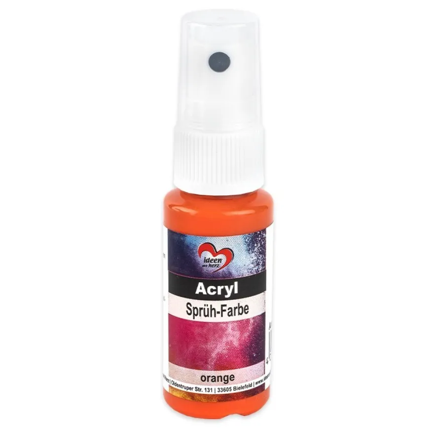 Acryl-Sprüh-Farbe, 25ml, orange
