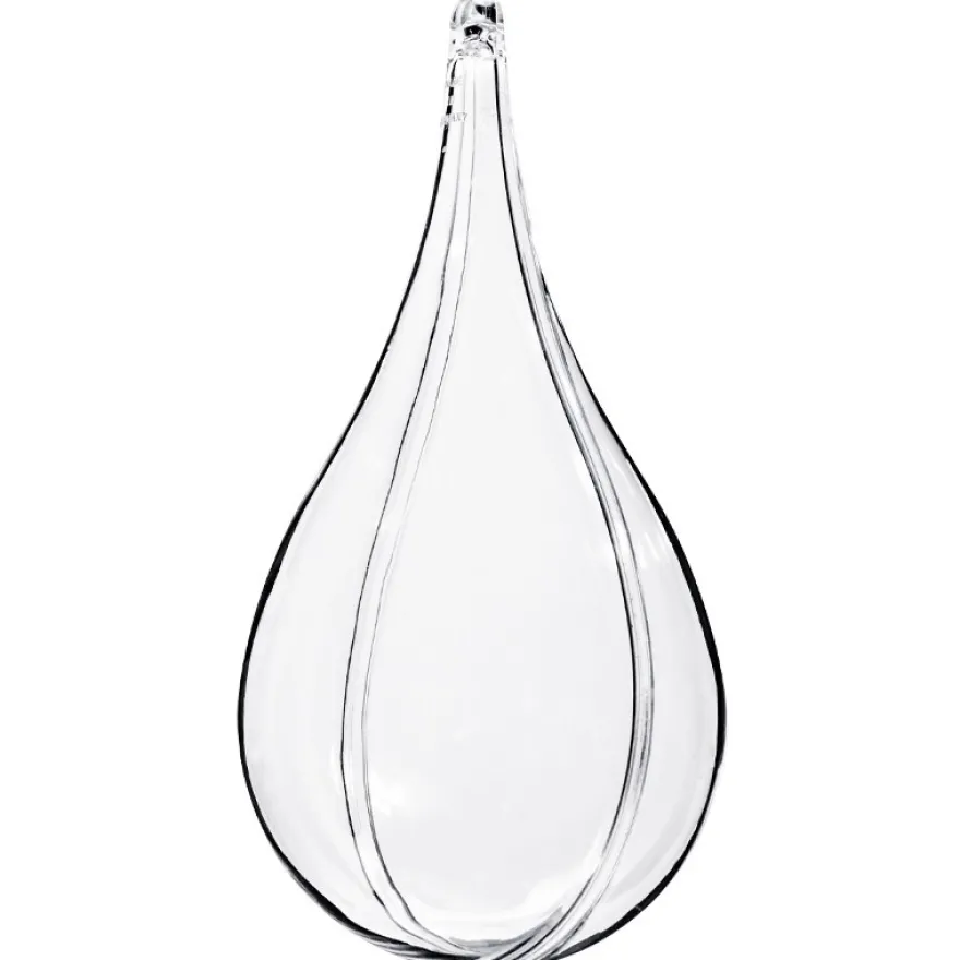 Acryl-Tropfen, transparent/klar, 18 cm hoch, Ø 8,7 cm