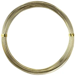 Alu-Draht, 10m lang, Ø 1mm, hellgold