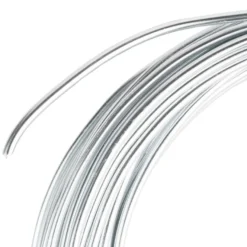 Alu-Draht, 10m lang, Ø 2mm, silber