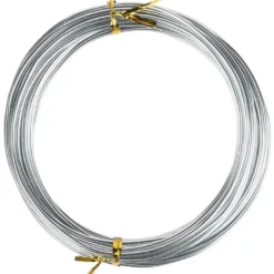 Alu-Draht, 10m lang, Ø 2mm, silber