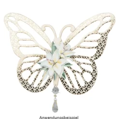 Anhänger mit Perlenkappe, Design 6, 3,9cm x 1,1cm, facettiert, 8 verschiedene Farben, 20 Stück