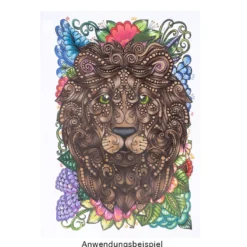 Aquarell-Buntstifte, 24 Farben, wasservermalbar, 24 Stück