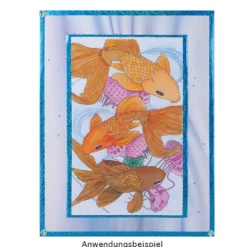 Aquarell-Buntstifte, 24 Farben, wasservermalbar, 24 Stück