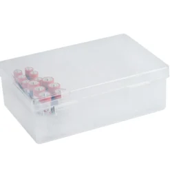 Aufbewahrungsbox für AA- & AAA-Batterien, 17cm x 11cm x 5,8cm