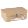 Aufbewahrungskoffer, 18cm x 12cm x 6,5cm, mit Kraftpapier-Oberfläche