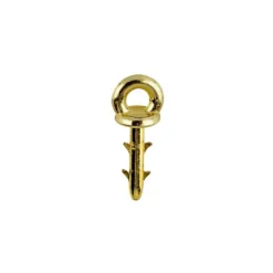 Aufhänge-Ösen, goldfarben, 1,95cm, 30 Stück