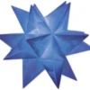 Aurelio Stern Set, transparent, 15cm x 15cm, 33 Blatt, blau