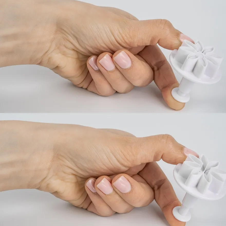 Ausstechformen, verschiedene Motive und Größen, weiß, 36 Stück