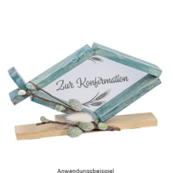 Bastelklötzchen, 2,3cm x 2,3cm x 0,8cm, glatt geschliffen, 50 Stück