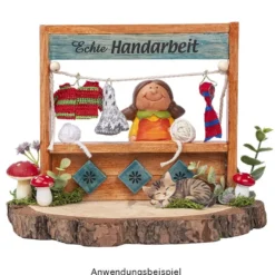Bastelklötzchen, 2,3cm x 2,3cm x 0,8cm, glatt geschliffen, 50 Stück