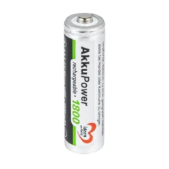 Batterien, AkkuPower, AA Mignon HR6, 1,2V, 1800 mAh, 4 Stück