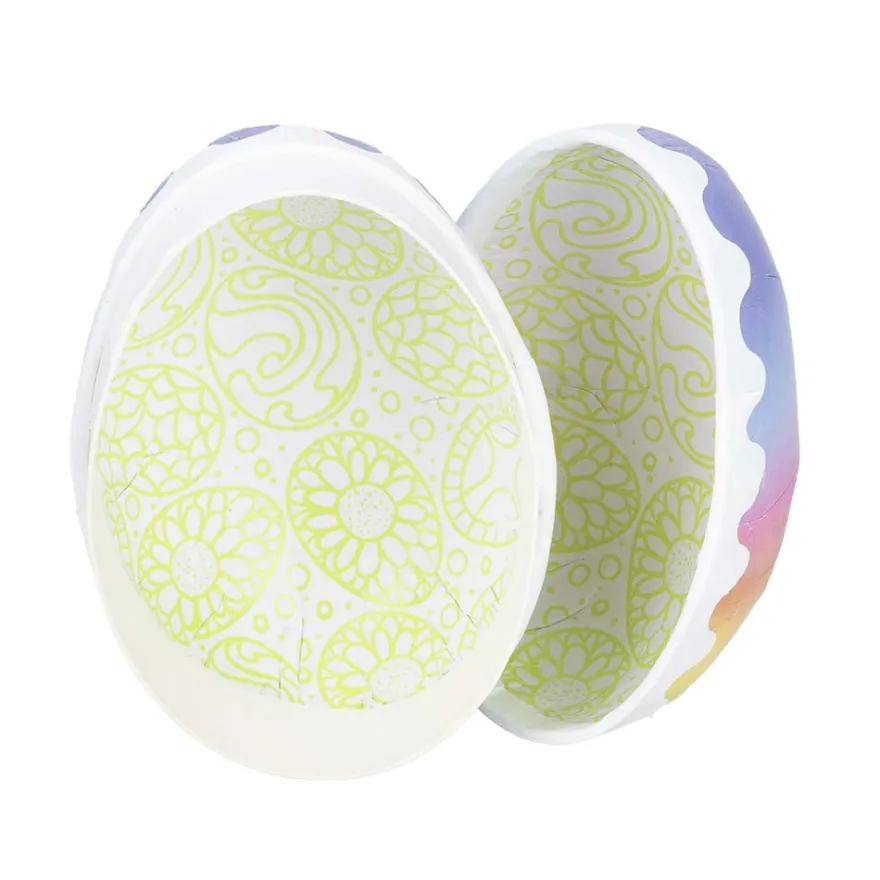 Befüllbare Eier mit Farbverlauf, 9cm & 12cm hoch, 2 Stück