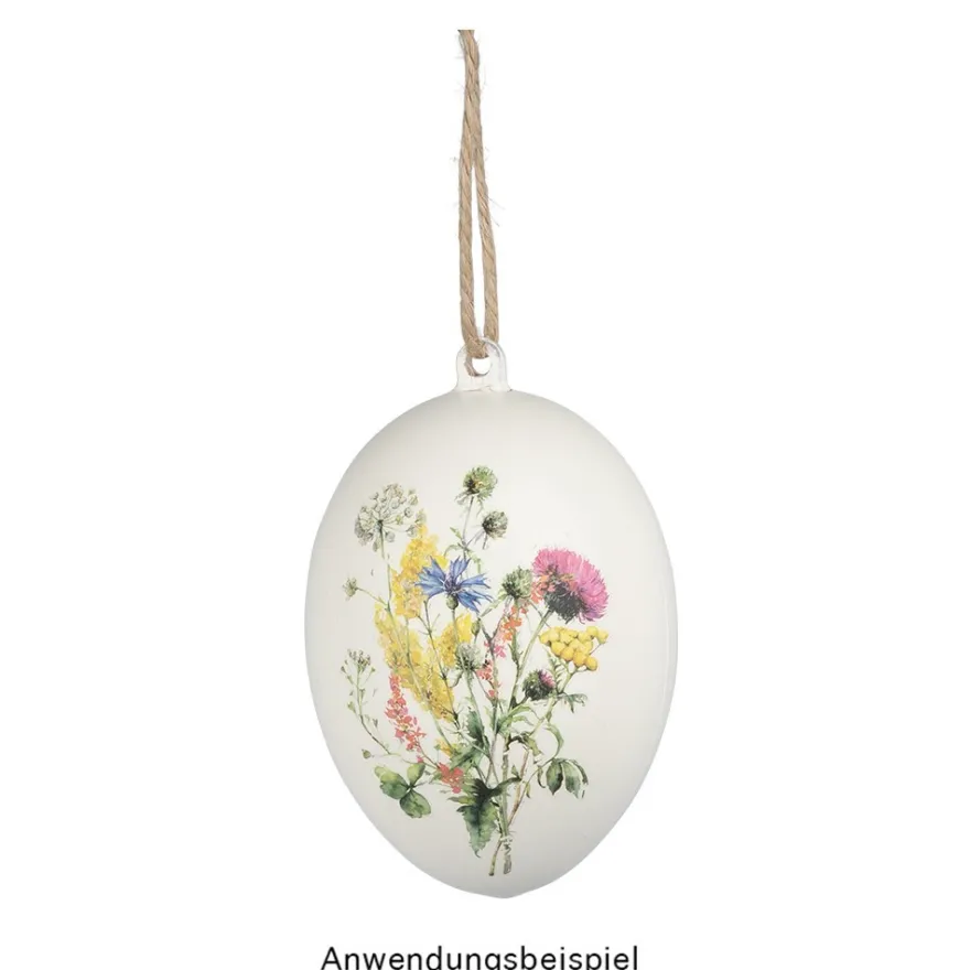 Befüllbare Eier, zum Aufhängen, 8,7cm x 5,8cm, transparent, 8 Stück