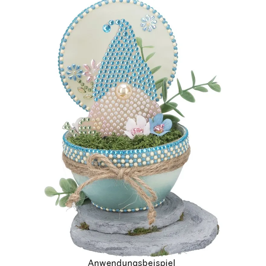 Befüllbare Eier zum Aufstellen, mit Klappscharnier, 12cm x 9cm, 4 Stück