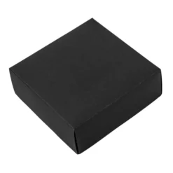 Überraschungsbox, mit Album, 12,5cm x 12,5cm x 12,5cm, schwarz