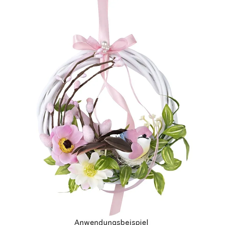 Blatt-Girlande, Design 1, 2m lang, drahtverstärkt