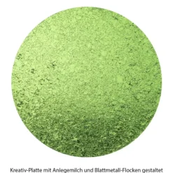 Blattmetall-Flocken, 2 Dosen mit je 3g, grün