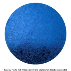 Blattmetall-Flocken, 2 Dosen mit je 3g, blau