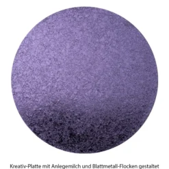 Blattmetall-Flocken, 2 Dosen mit je 3g, violett