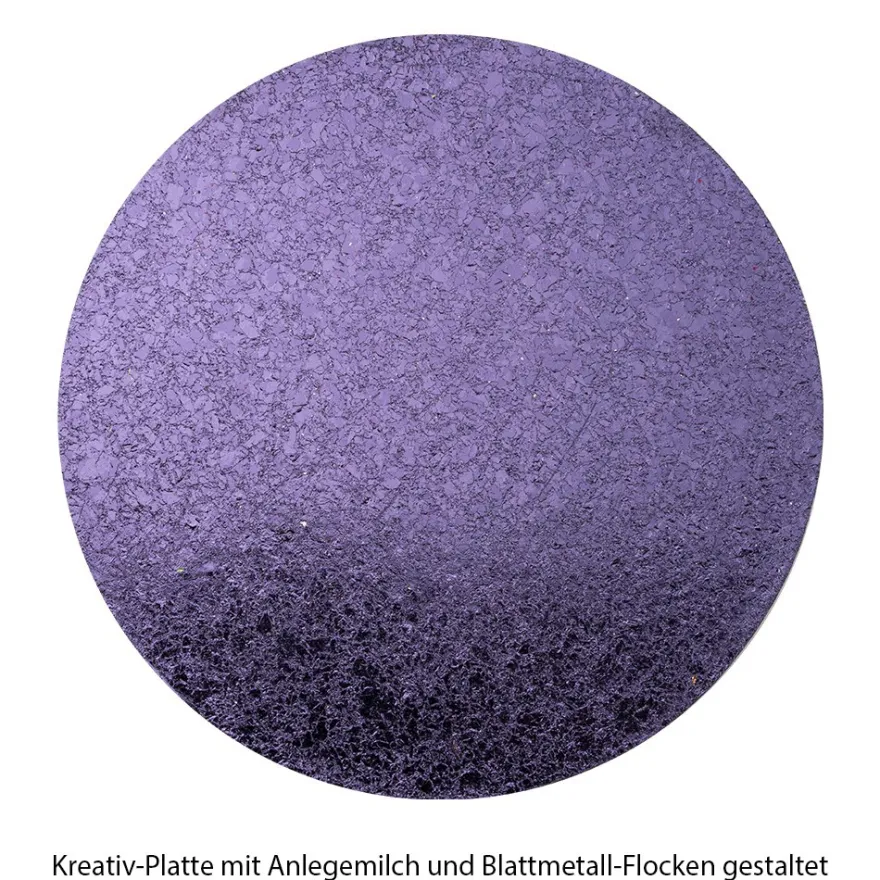 Blattmetall-Flocken, 2 Dosen mit je 3g, violett