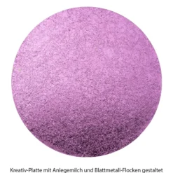 Blattmetall-Flocken, 2 Dosen mit je 3g, pink