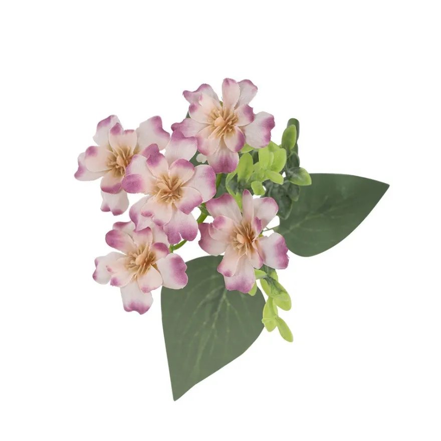 Blütenbusch, Buschwindröschen, 31cm lang, 25 mauve- & cremefarbene Blüten, je Ø 3,5cm