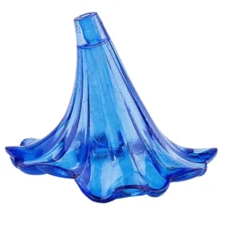Blütenkelche 2, 3,9cm x 3,0cm, blau, 10 Stück