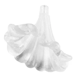 Blütenkelche 2, 3,9cm x 3,0cm, klar, 10 Stück