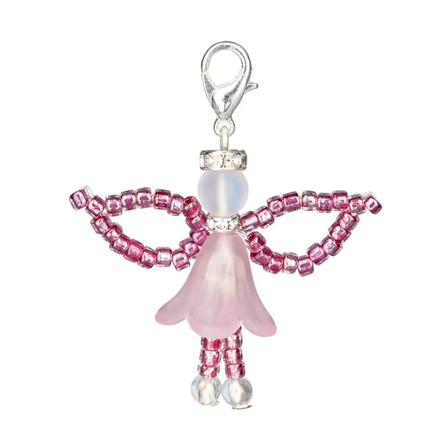 Blütenkelche, gefrostet, 1,3cm x 1,5cm, rosa, 15 Stück
