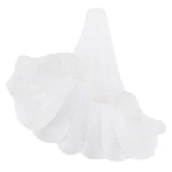 Blütenkelche 2, gefrostet, 2,1cm x 2,6cm, klar, 20 Stück