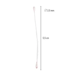 Blütenstempel, Tropfen, 5,5cm lang, weiß, 140 Stück