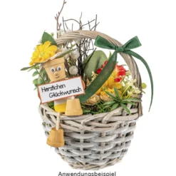 Blumentopf-Figuren, zum Zusammenbauen, für 5 Figuren, 47-teilig