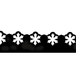 Bordüren-Stanzer, Eiskristall, Stanzung 1,5 cm
